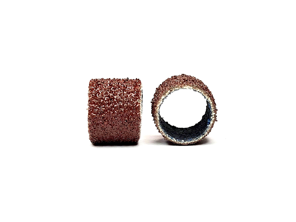 Paquete de 10 cilindros de lija de &oacute;xido de aluminio #60, &Oslash;13 x 13 (mm)