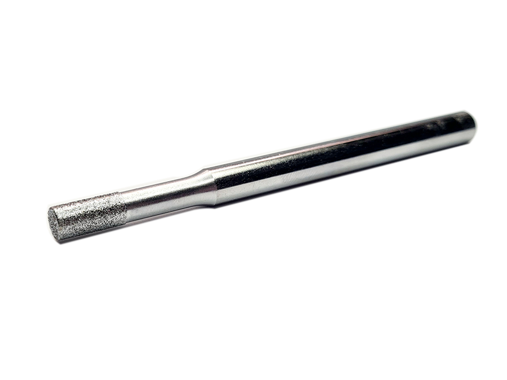 Rectificador cilindrico para interior,  #100, &Oslash;5.0 x 10, v&aacute;stago &Oslash;6 (mm) (CBN electrodepositado)