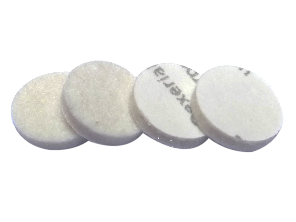 Paq. 25 Discos de fieltro con adhesivo, Ø 10 (mm) 