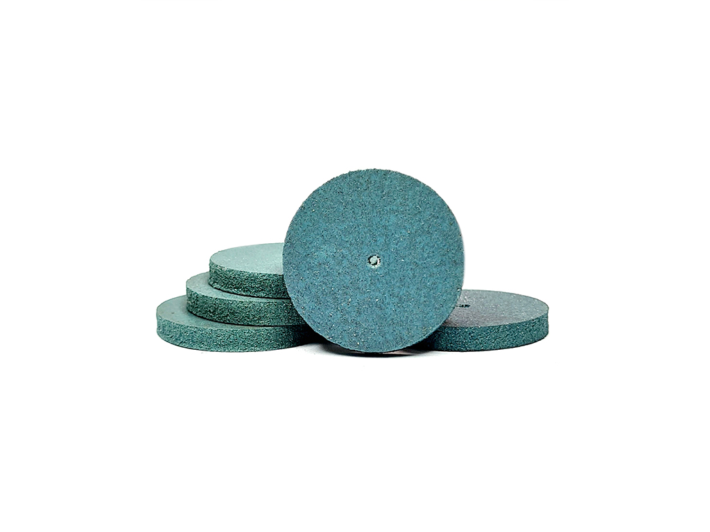 Paq. 6 discos de caucho (WA) #120 c/azul, Ø 22 x 3 mm de espesor