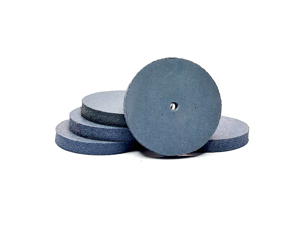 Paq. 6 discos de caucho (WA) #320 c/lila, Ø 22 x 3 mm de espesor