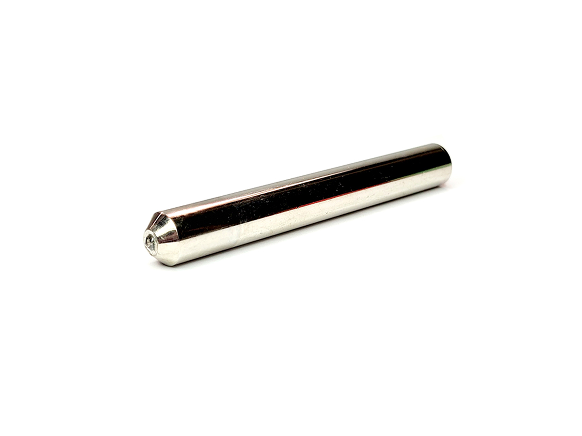 Dresser mono punta, 0.25 ct. Ø10 vástago x 80 largo (mm), ideal  para el rectificado de piedras de dimensión Ø150x25 (mm)