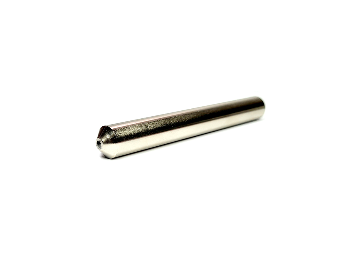 Dresser mono punta, 0.50 ct. Ø 12 vástago x 100 largo (mm), ideal  para el rectificado de piedras de dimensión Ø150~300 x 25 (mm)