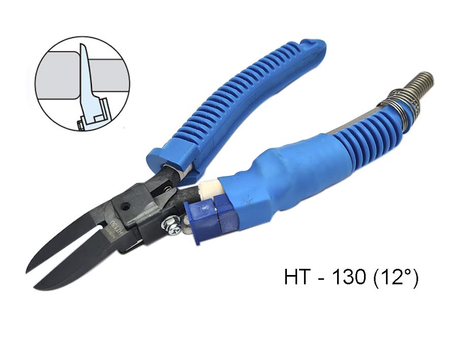 Pinza con aplicaci&oacute;n de calor para corte a 12&deg;, en plastico (colada), capacidad de corte &Oslash;4mm, tama&ntilde;o de cuchilla 27mm, compatible con unidad de control TRF25-120V