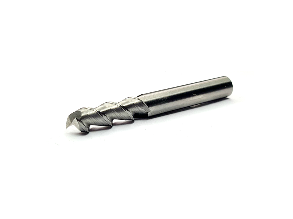 Cortador recto, 2 filos, 55°, Ø6 x 18LC x 50LT, vástago 6 (mm), para corte en aluminio