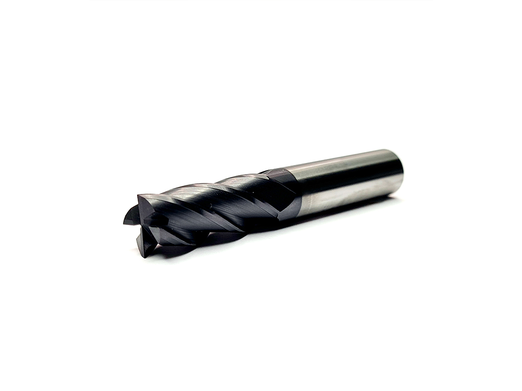 Cortador recto, 4 filos, 35°, 55 HRC, Ø12 x 30LC x 75LT, vástago 12 (mm), Nano TiaLN para maquinado en general en aceros.
