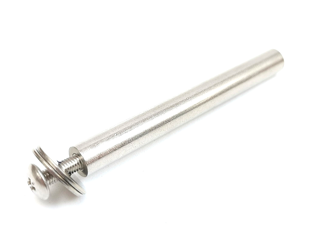 Mandril para discos de grosor menor a 10 mm, tornillo con cuerda M3, vástago Ø 6mm.