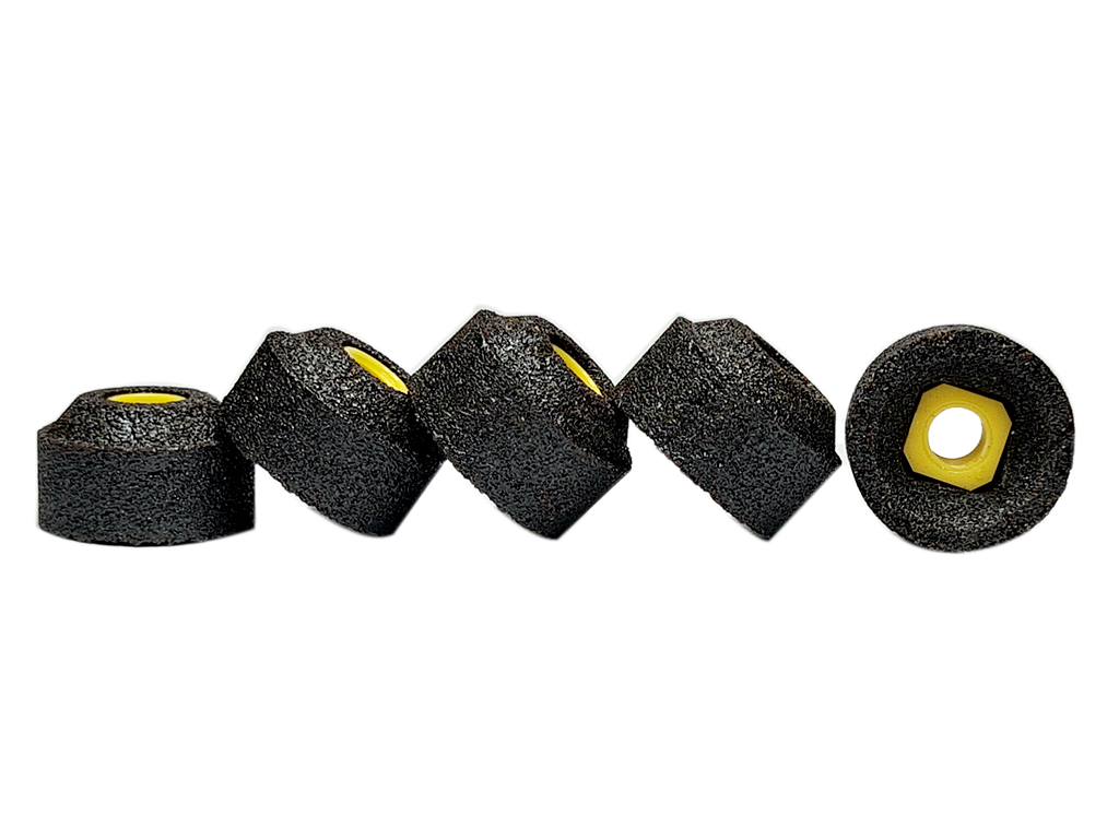 Paq.24 copas de piedra para esmerilar Ø 20mm, #60, uso con moto tool MAG-122N.